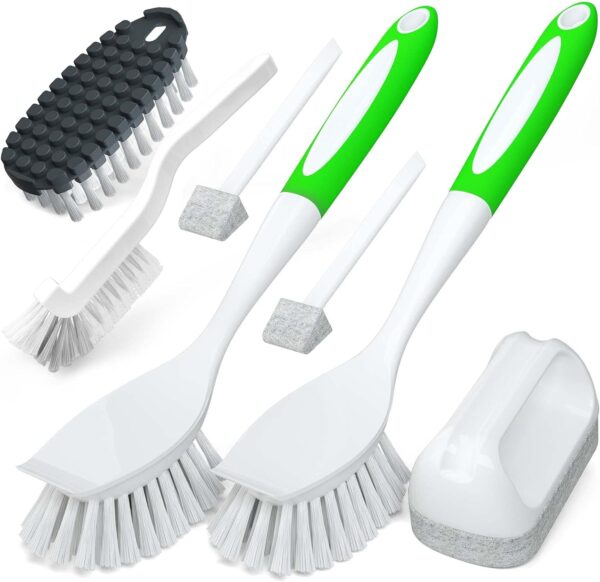 Holikme 5Pack Kitchen Cleaning Brush,