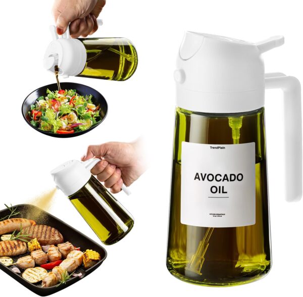 Olive Oil Dispenser Bottle for Kitchen