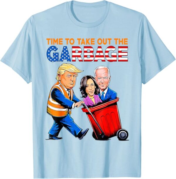 Garbage For Trump 2024 Shirt - Image 2