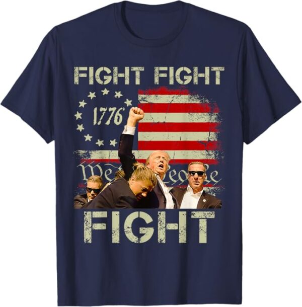 Trump Signals To Americans to Fight T-Shirt - Image 2